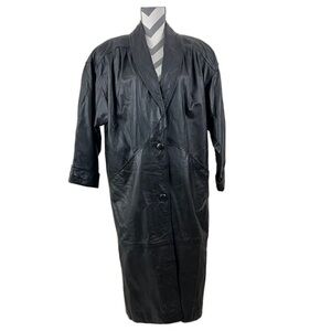 Jacqueline Ferrar Leather Trench
